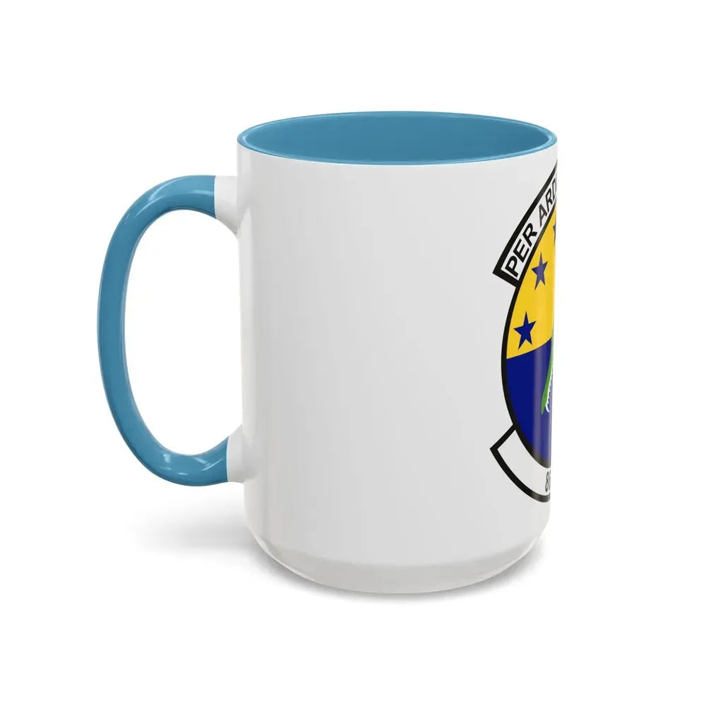 86th Maintenance Operations Squadron (U.S. Air Force) Accent Coffee Mug - Go Mug Yourself