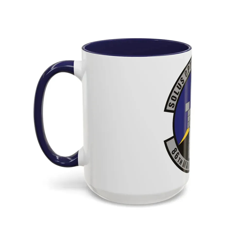 86th Maintenance Squadron (U.S. Air Force) Accent Coffee Mug - Go Mug Yourself