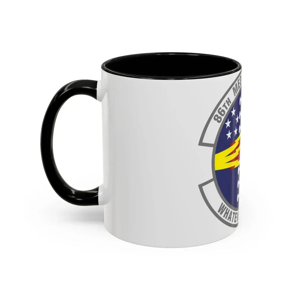 86th Medical Support Squadron (U.S. Air Force) Accent Coffee Mug - Go Mug Yourself
