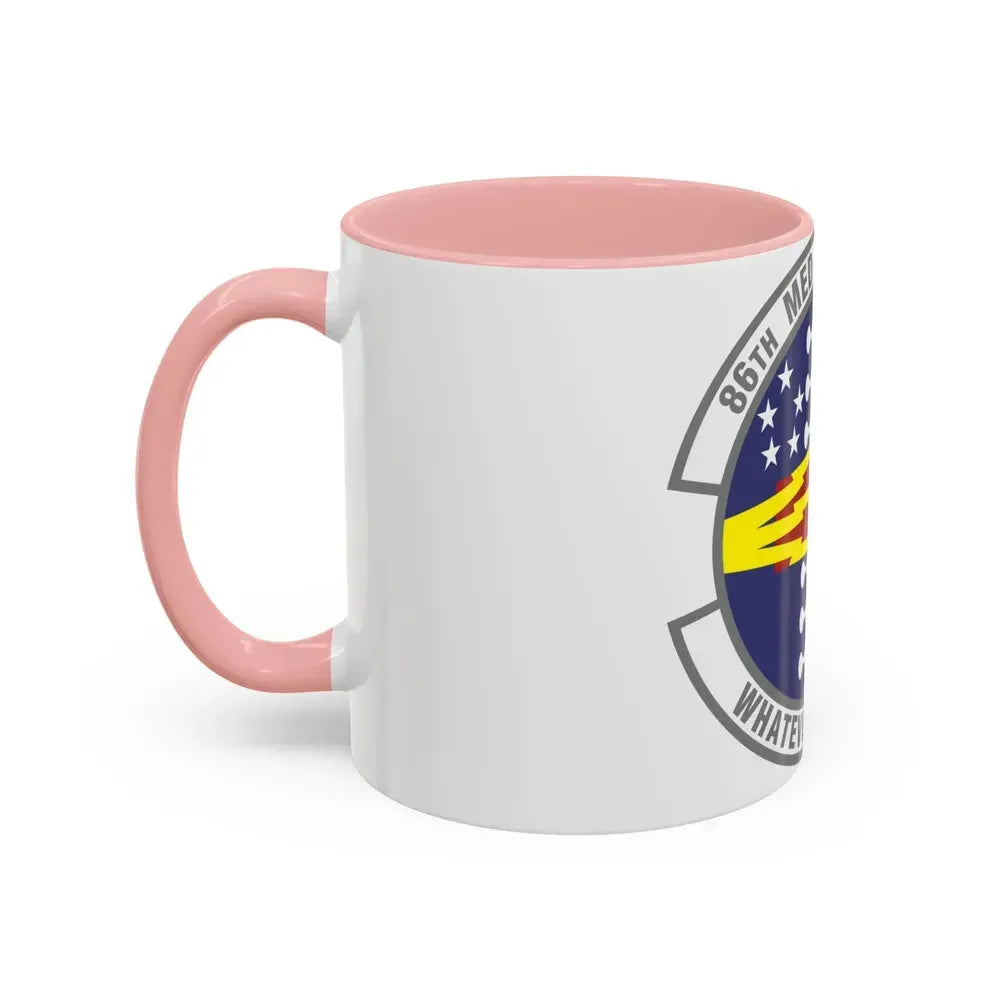 86th Medical Support Squadron (U.S. Air Force) Accent Coffee Mug - Go Mug Yourself