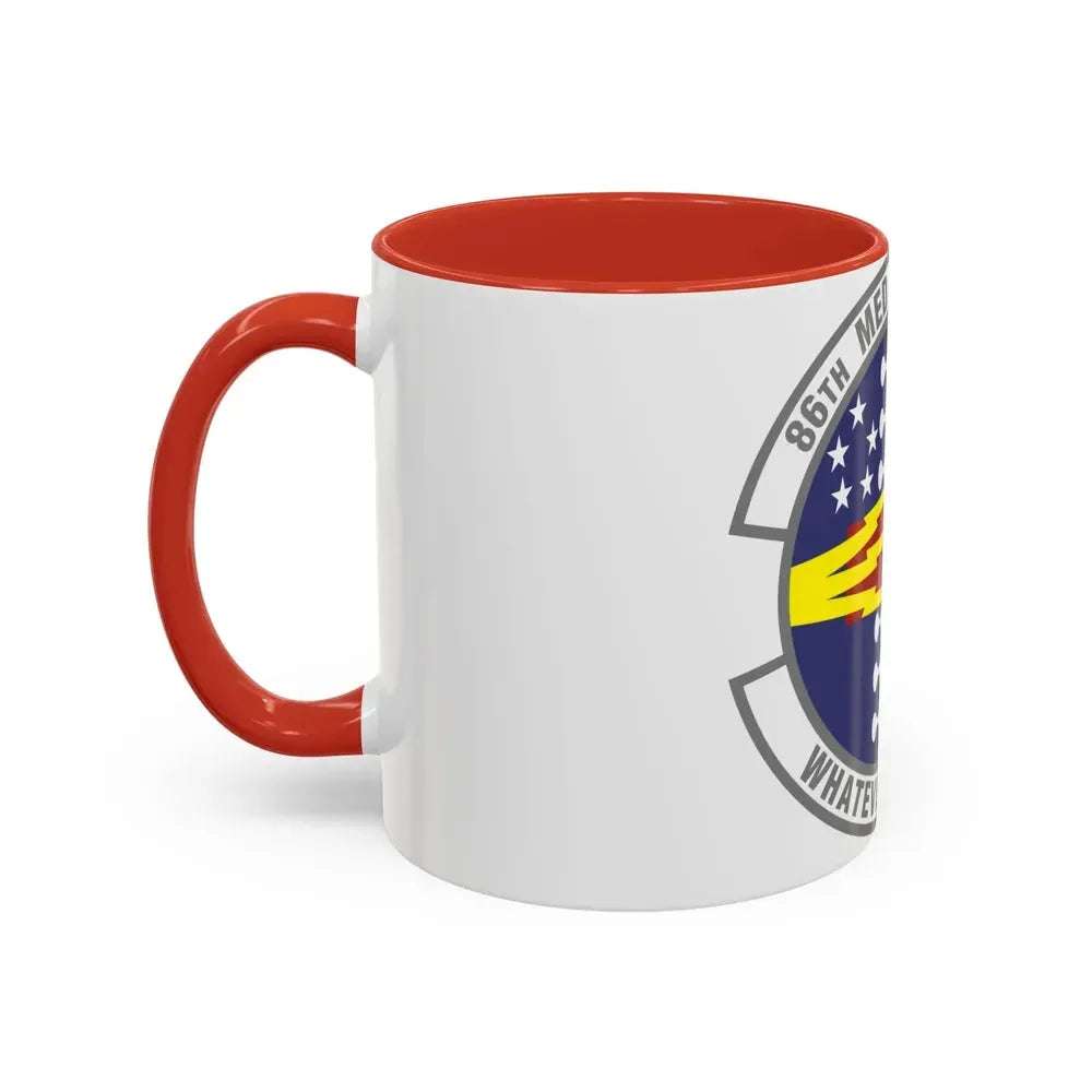 86th Medical Support Squadron (U.S. Air Force) Accent Coffee Mug - Go Mug Yourself