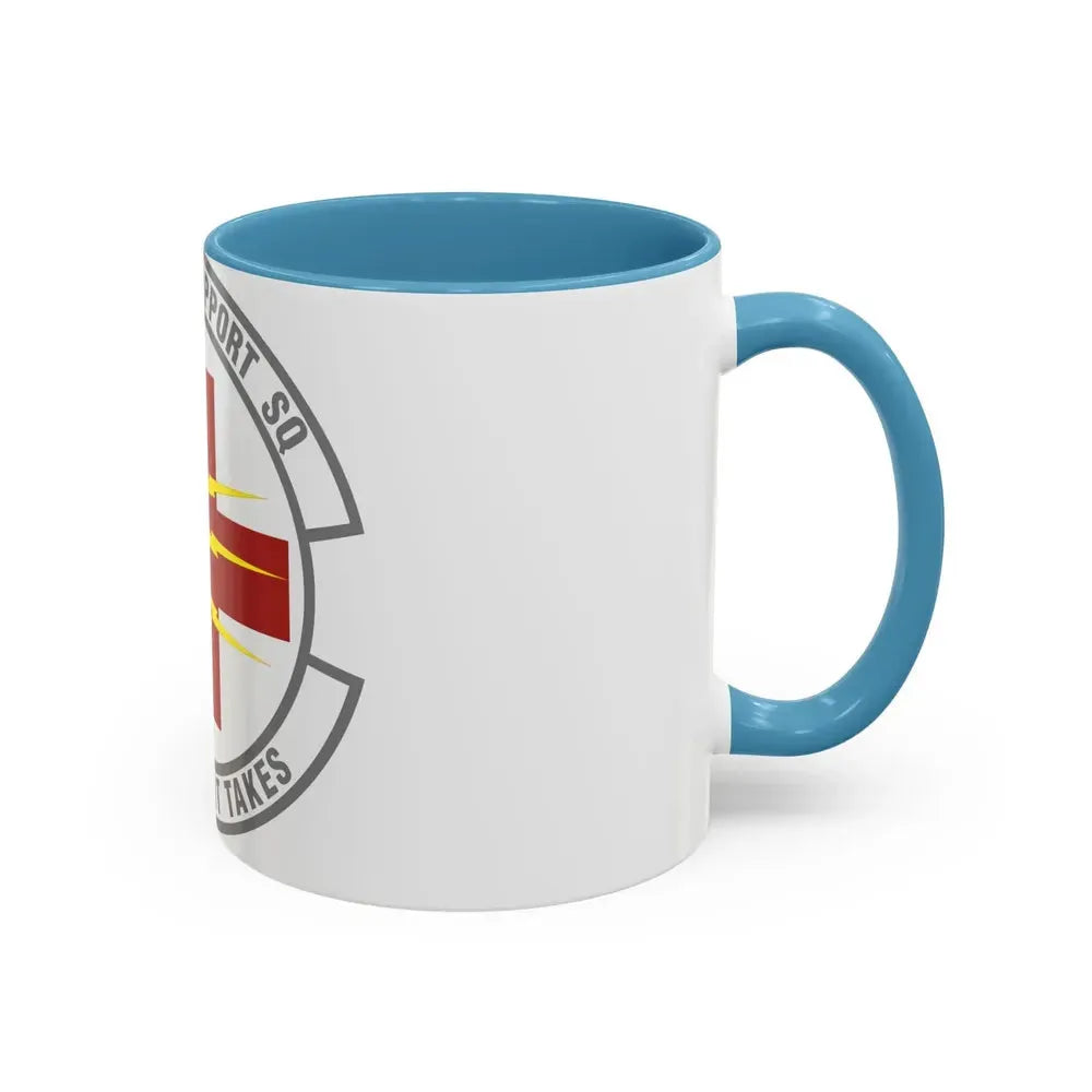 86th Medical Support Squadron (U.S. Air Force) Accent Coffee Mug - Go Mug Yourself