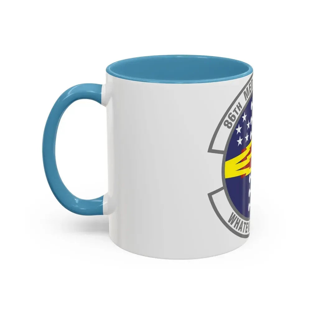 86th Medical Support Squadron (U.S. Air Force) Accent Coffee Mug - Go Mug Yourself