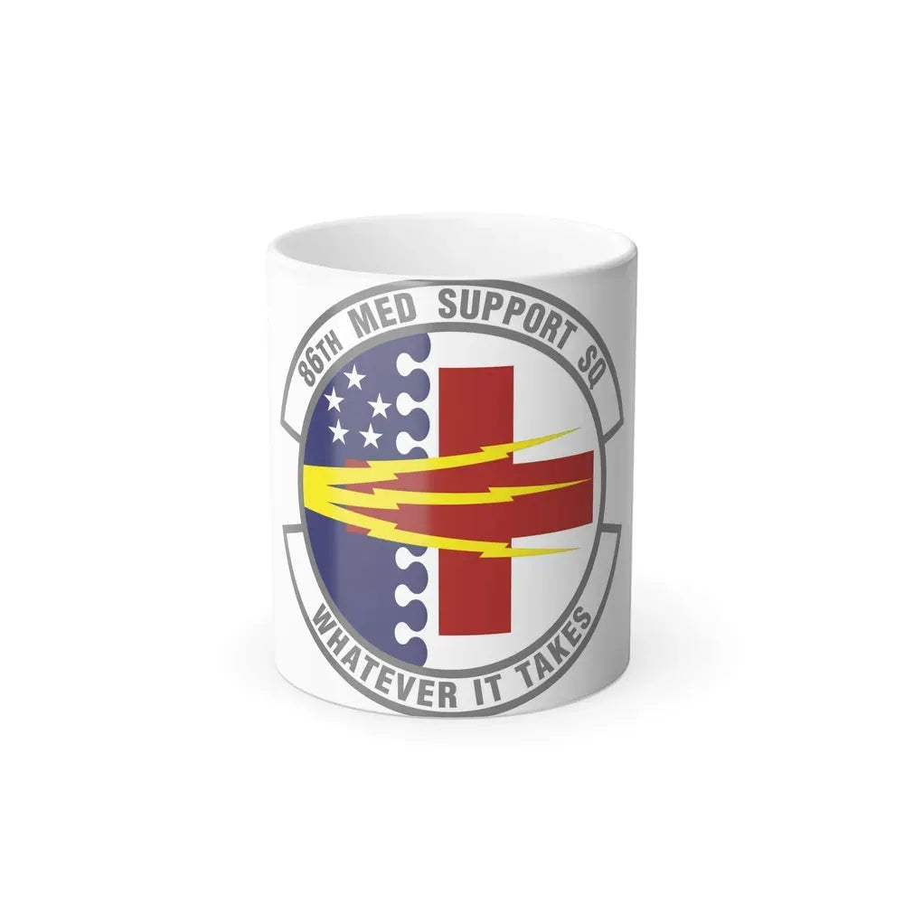 86th Medical Support Squadron (U.S. Air Force) Color Changing Mug 11oz - Go Mug Yourself