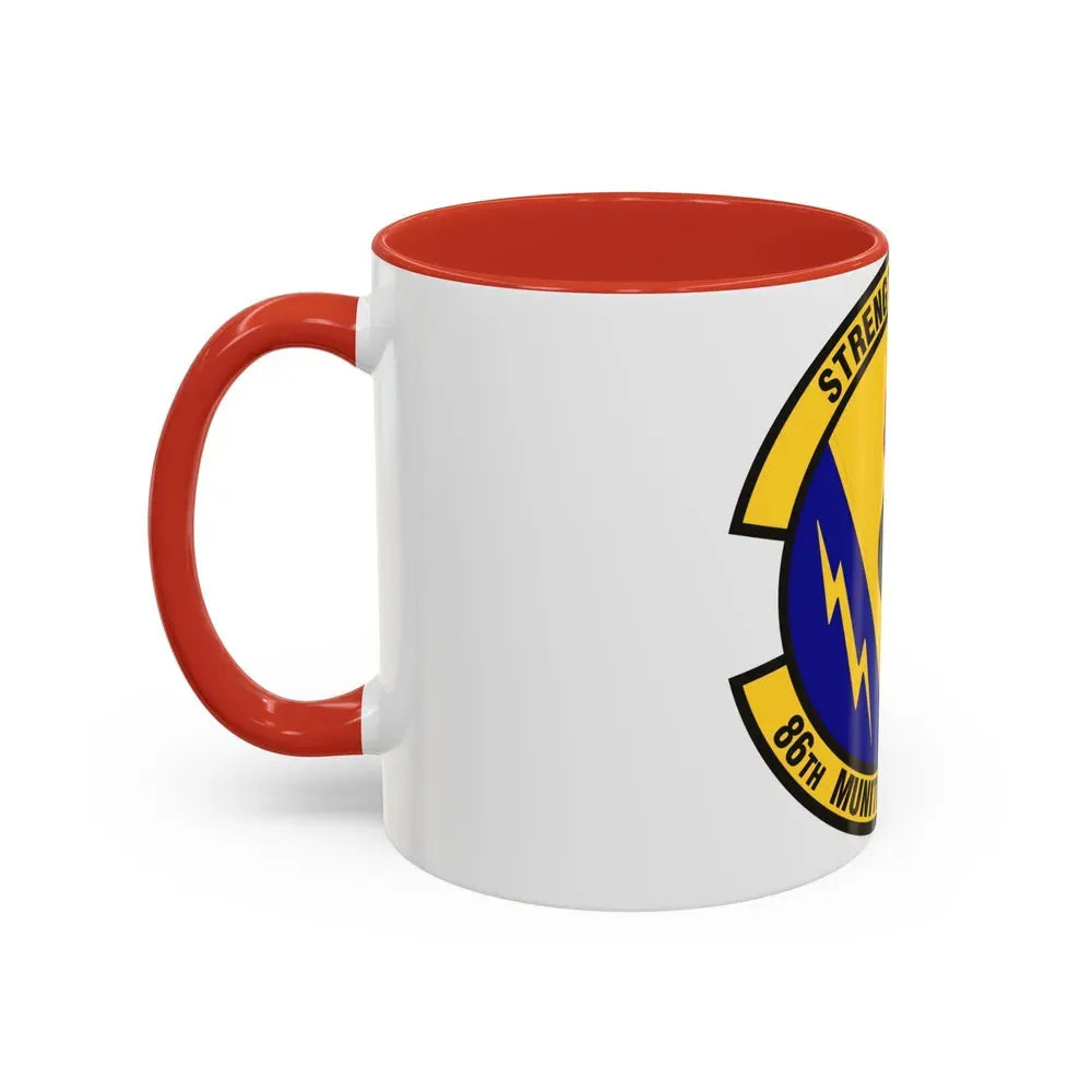 86th Munitions Squadron (U.S. Air Force) Accent Coffee Mug - Go Mug Yourself