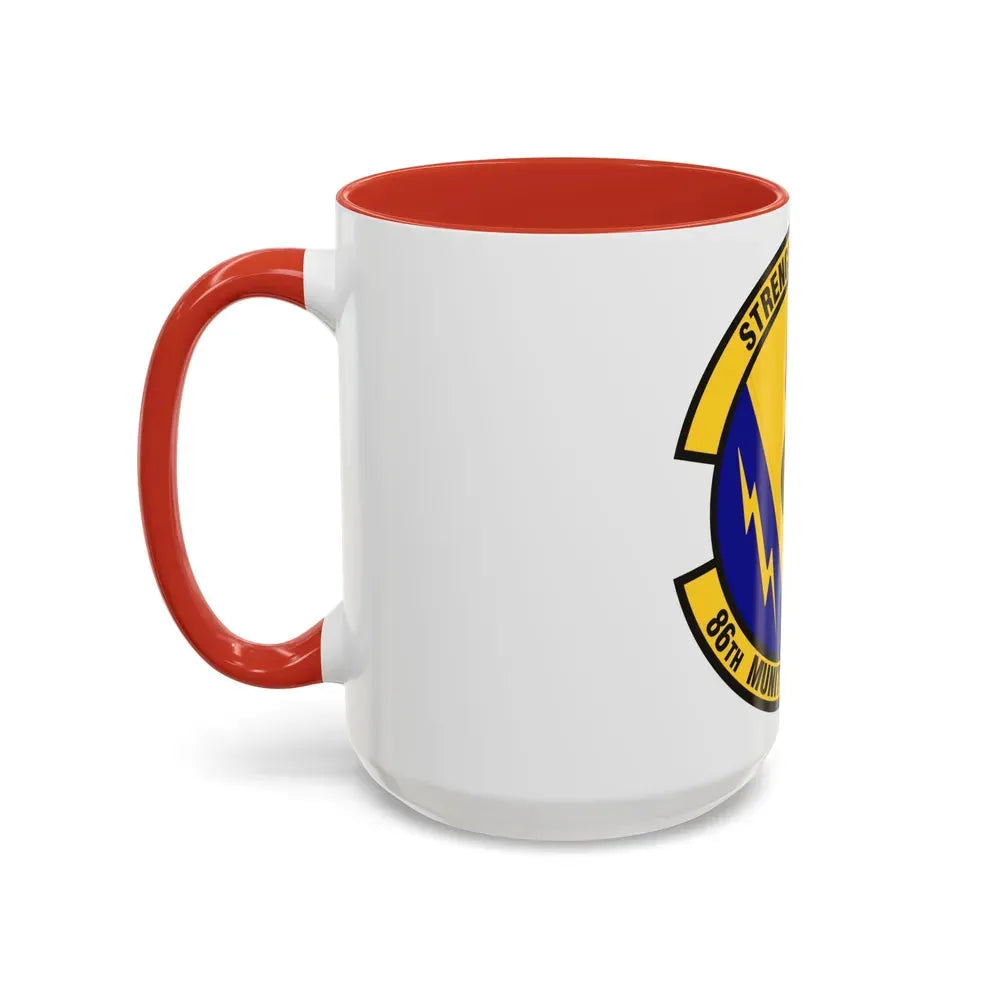 86th Munitions Squadron (U.S. Air Force) Accent Coffee Mug - Go Mug Yourself