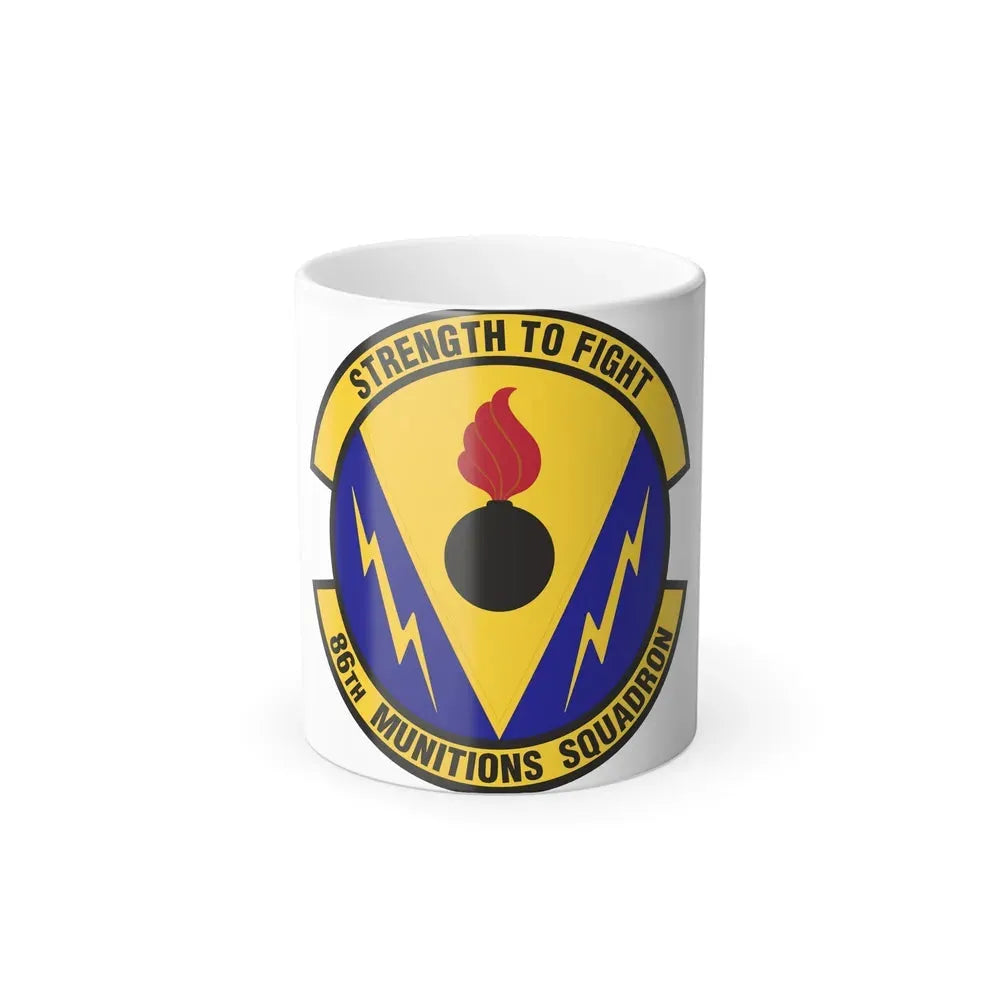 86th Munitions Squadron (U.S. Air Force) Color Changing Mug 11oz - Go Mug Yourself