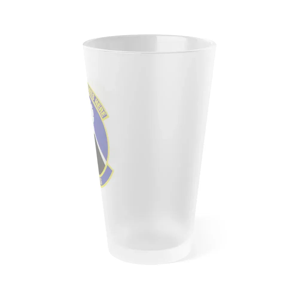 86th Operations Support Squadron (U.S. Air Force) Frosted Pint Glass 16oz - Go Mug Yourself