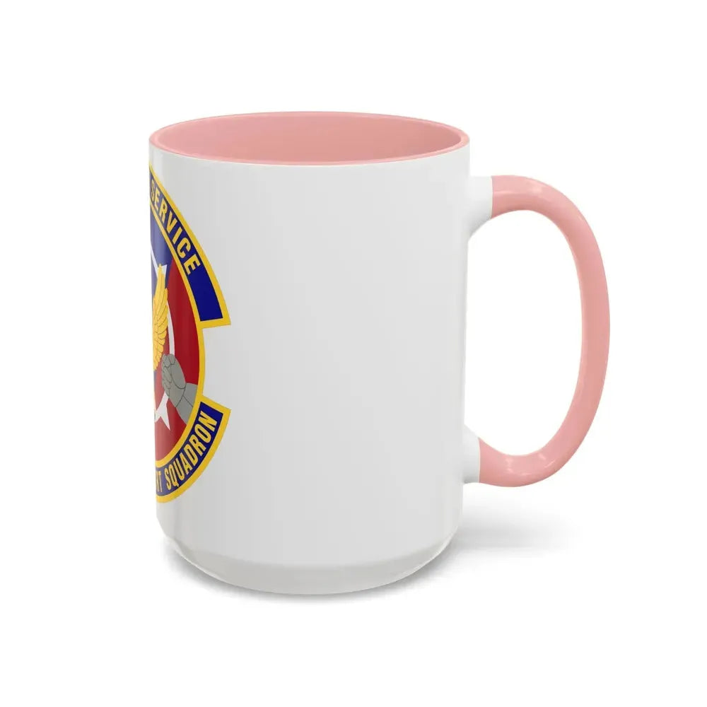 87 Force Support Squadron AMC (U.S. Air Force) Accent Coffee Mug - Go Mug Yourself