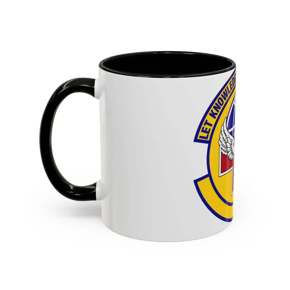 87 Healthcare Operations Squadron AMC (U.S. Air Force) Accent Coffee Mug - Go Mug Yourself