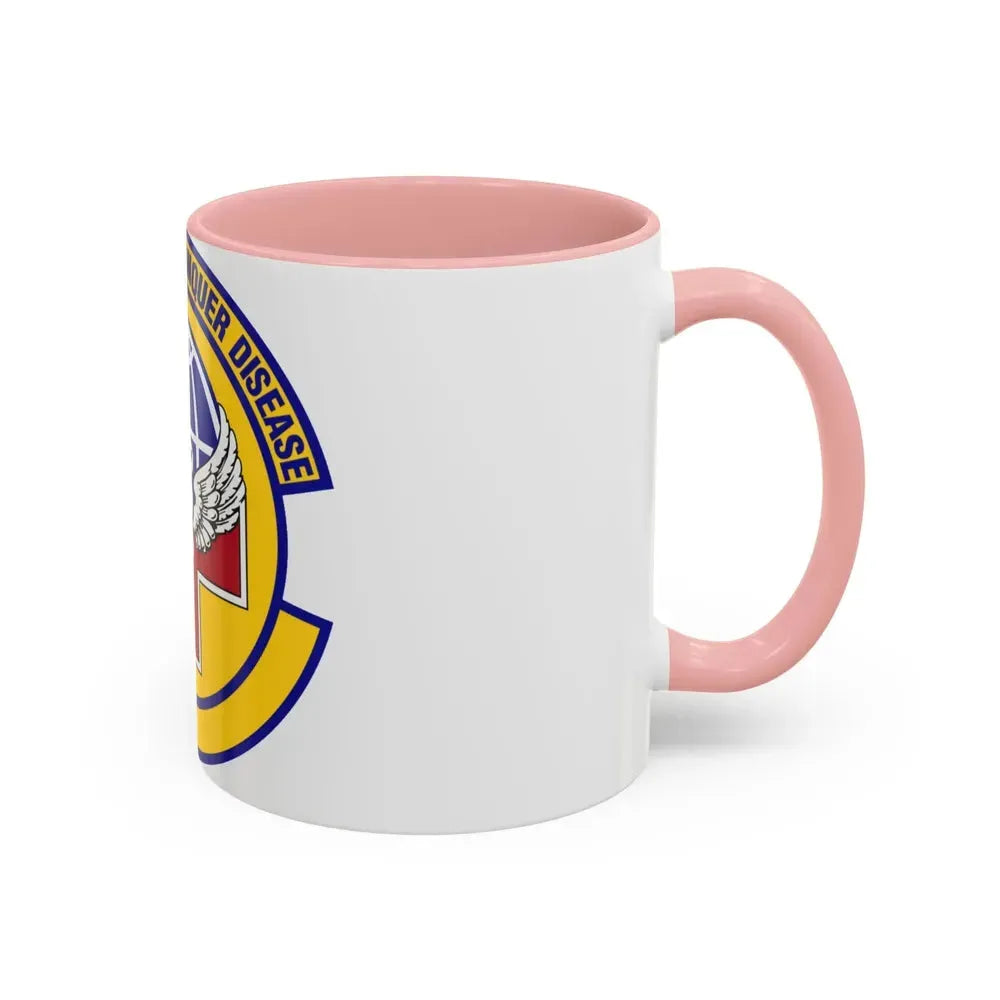 87 Healthcare Operations Squadron AMC (U.S. Air Force) Accent Coffee Mug - Go Mug Yourself