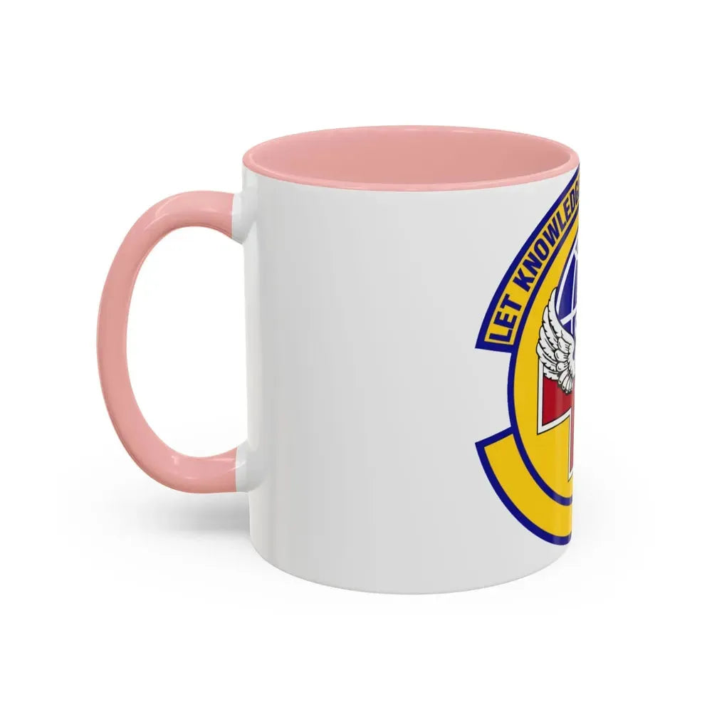 87 Healthcare Operations Squadron AMC (U.S. Air Force) Accent Coffee Mug - Go Mug Yourself