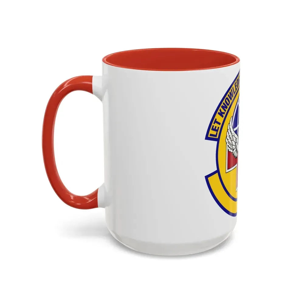 87 Healthcare Operations Squadron AMC (U.S. Air Force) Accent Coffee Mug - Go Mug Yourself
