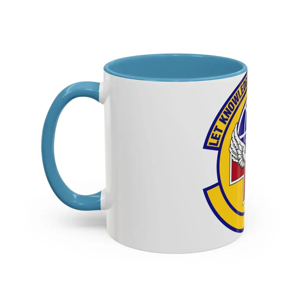 87 Healthcare Operations Squadron AMC (U.S. Air Force) Accent Coffee Mug - Go Mug Yourself