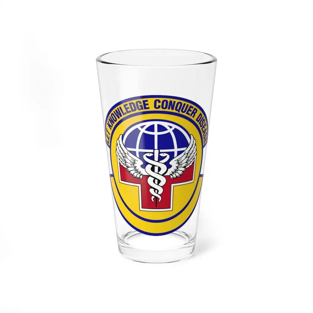87 Healthcare Operations Squadron AMC (U.S. Air Force) Pint Glass 16oz 16oz - Go Mug Yourself