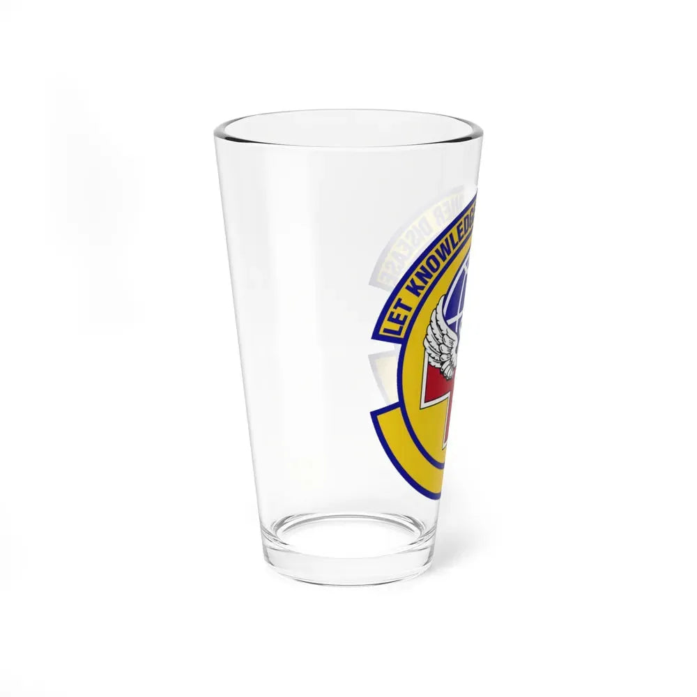 87 Healthcare Operations Squadron AMC (U.S. Air Force) Pint Glass 16oz - Go Mug Yourself