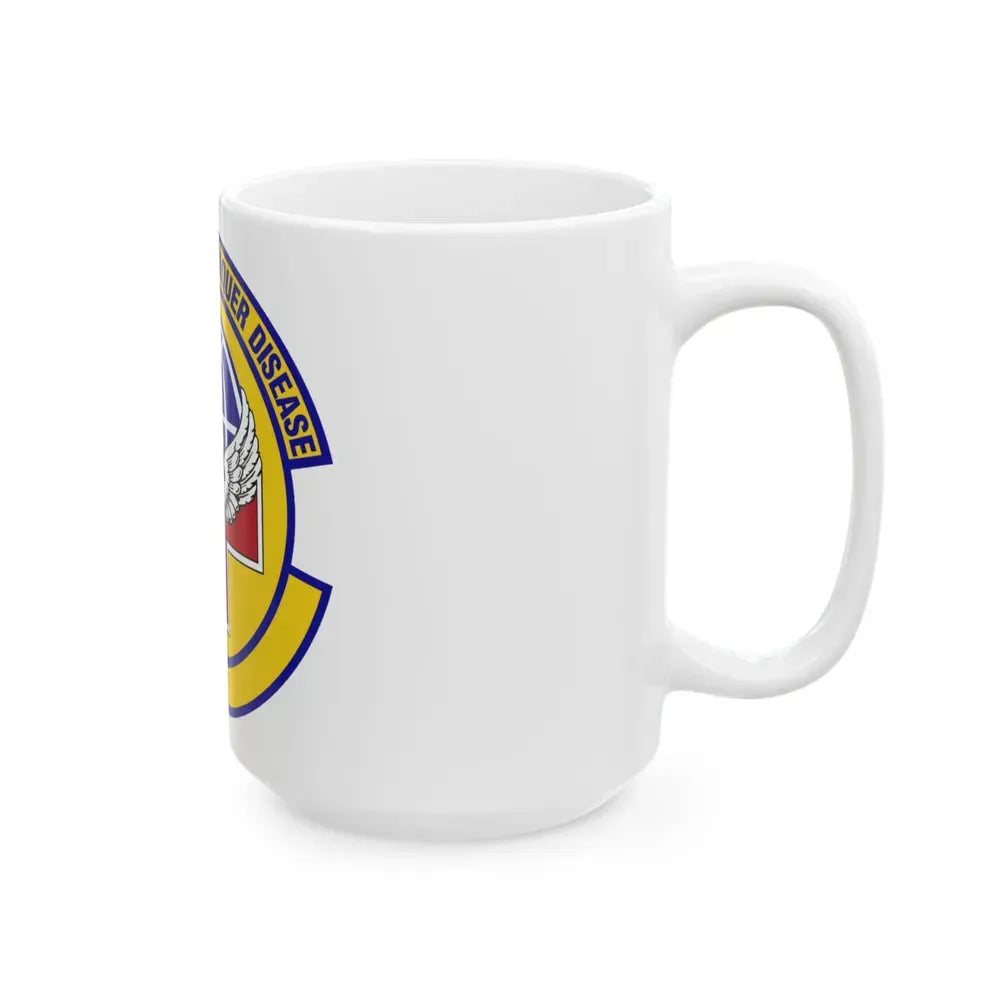 87 Healthcare Operations Squadron AMC (U.S. Air Force) White Coffee Mug - Go Mug Yourself