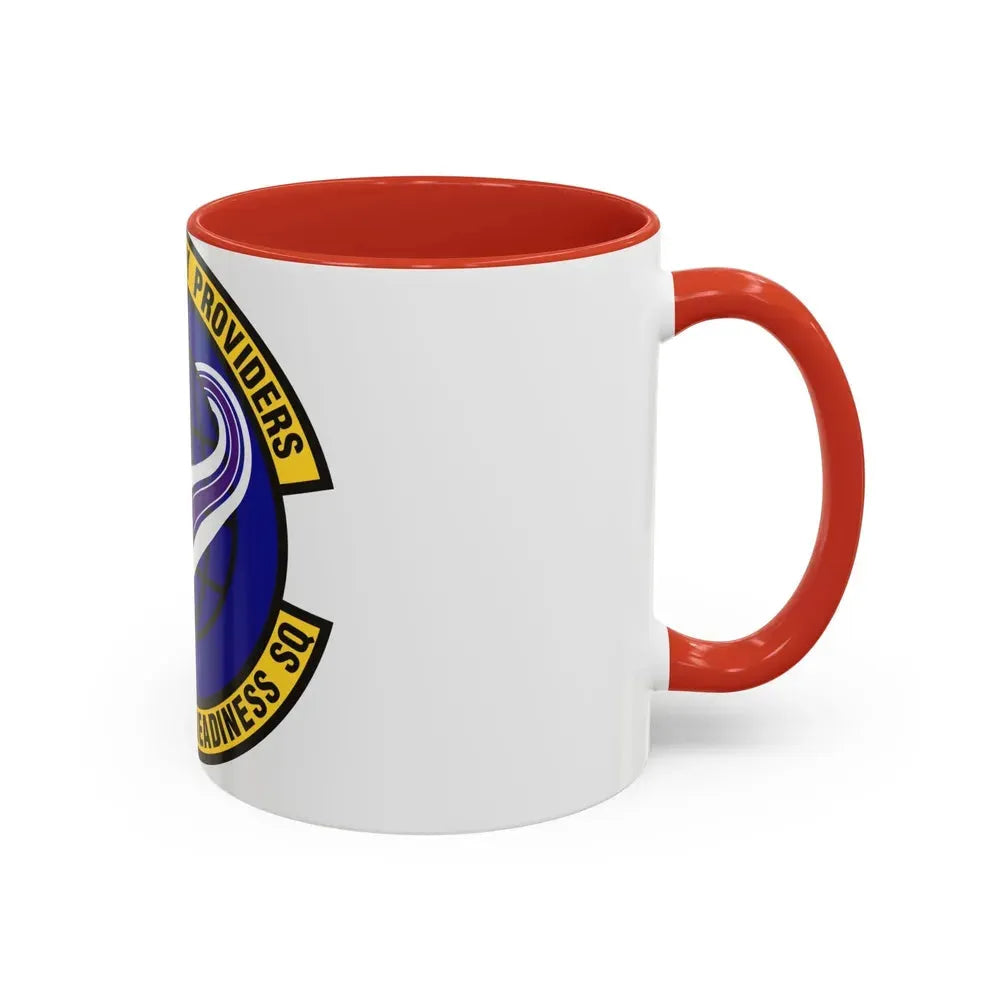 87 Logistics Readiness Squadron AMC (U.S. Air Force) Accent Coffee Mug - Go Mug Yourself