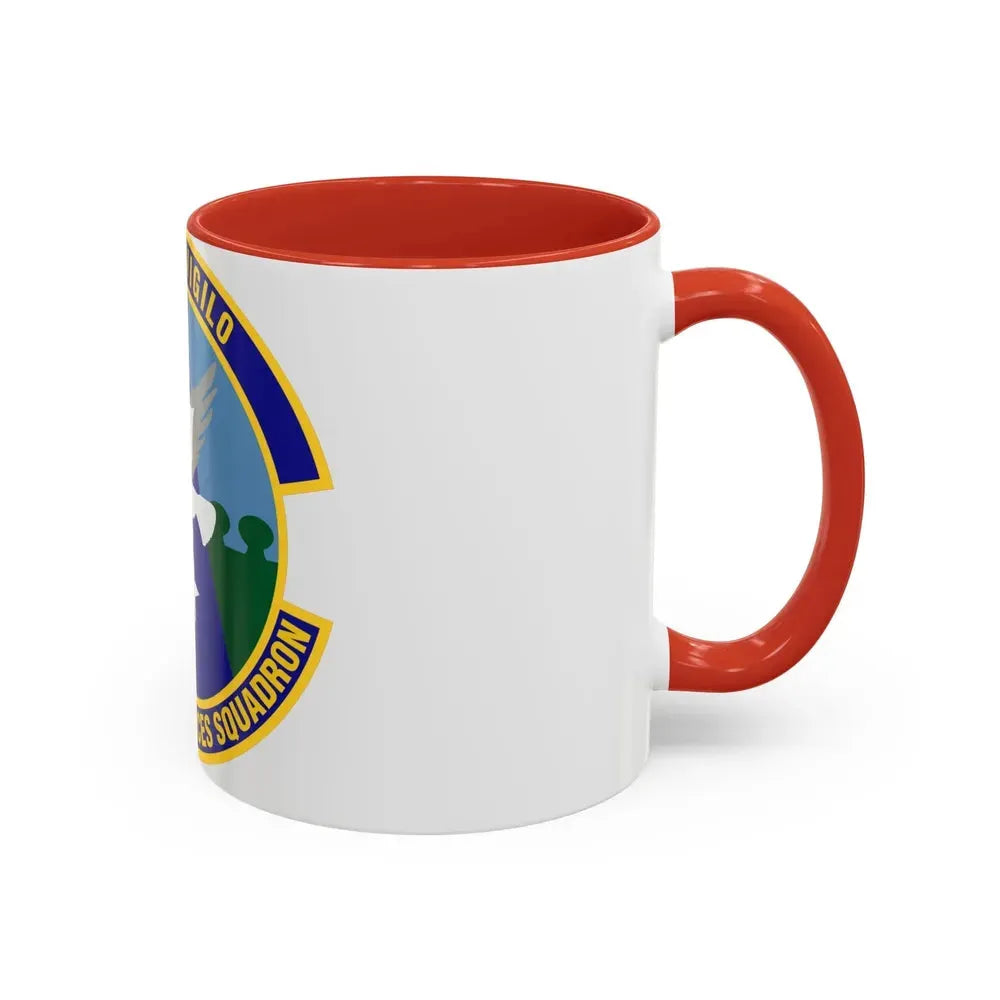 87 Security Forces Squadron AMC (U.S. Air Force) Accent Coffee Mug - Go Mug Yourself