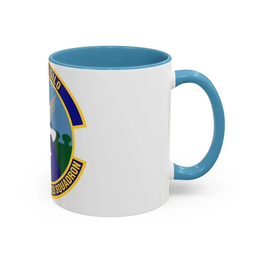 87 Security Forces Squadron AMC (U.S. Air Force) Accent Coffee Mug - Go Mug Yourself