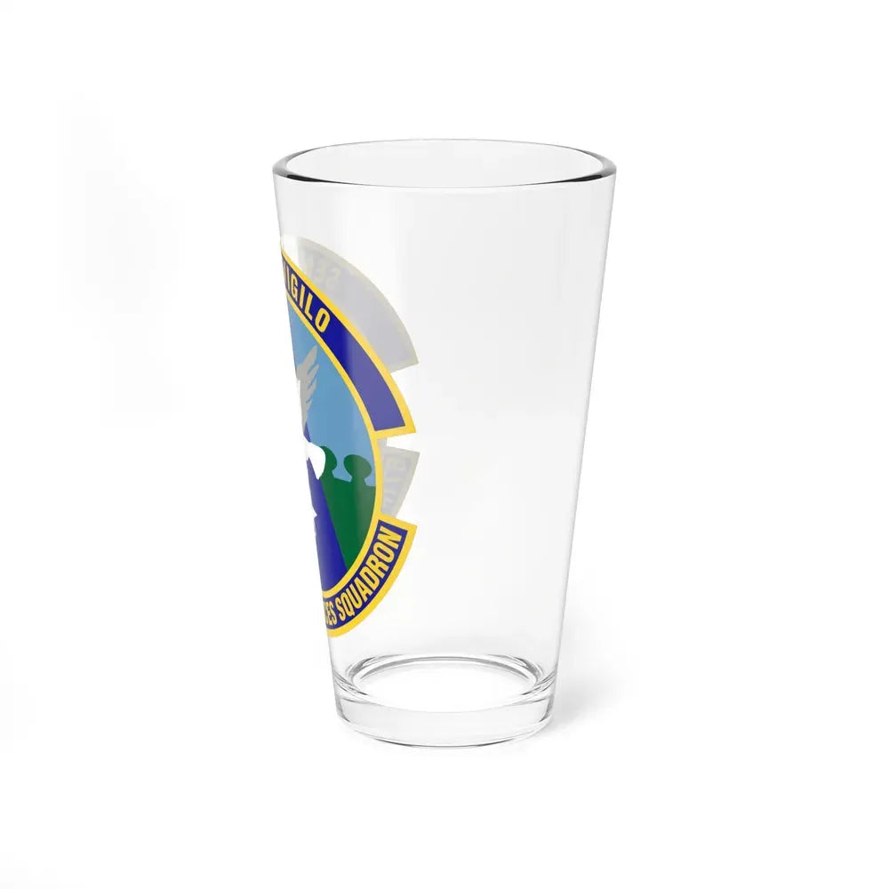 87 Security Forces Squadron AMC (U.S. Air Force) Pint Glass 16oz - Go Mug Yourself