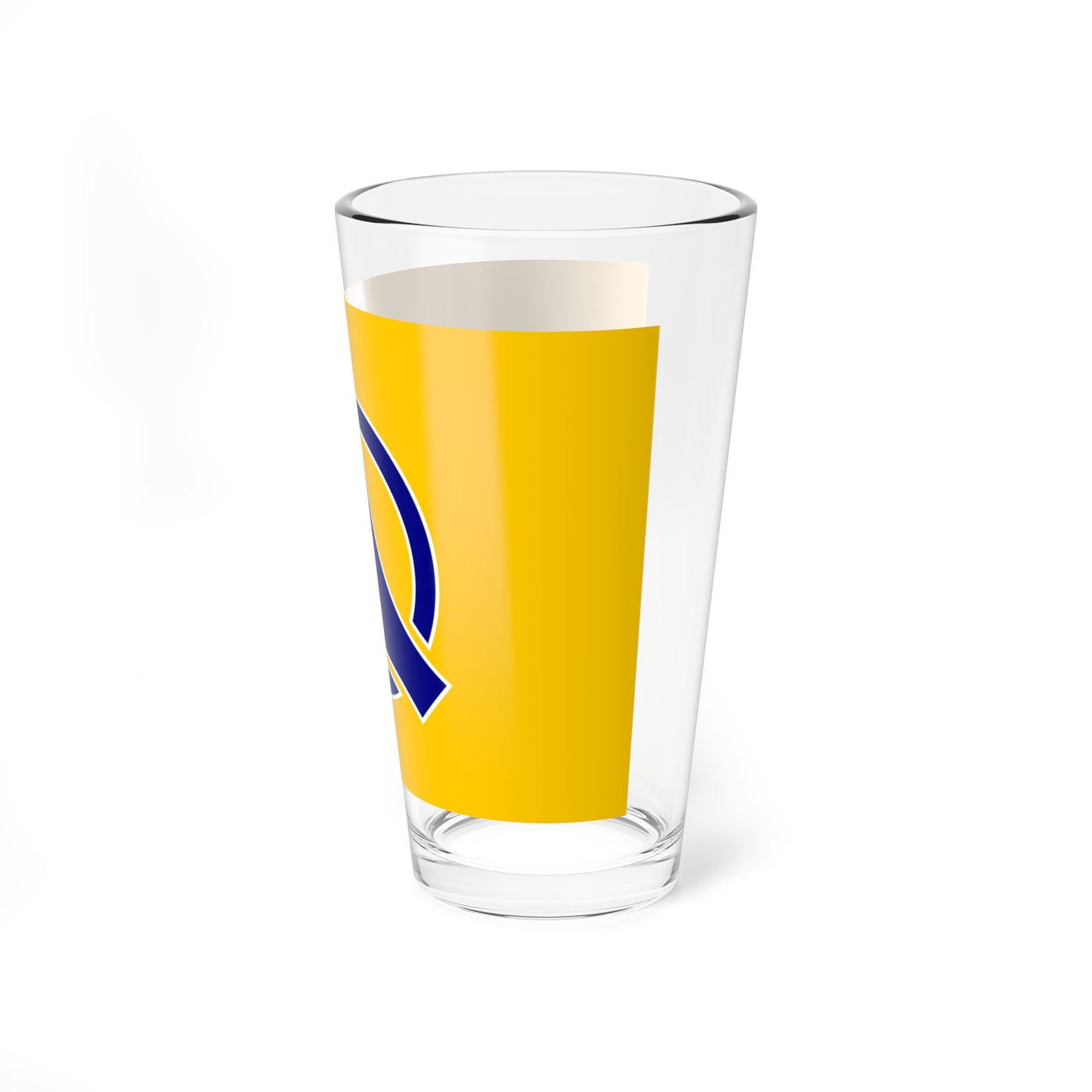 Flag of Fukushima Hokkaido (Japan) Pint Glass 16oz