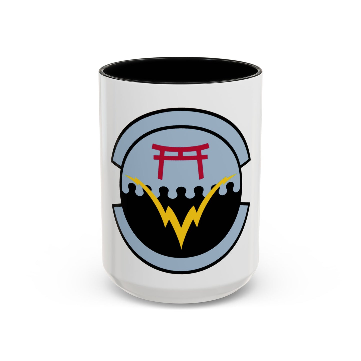 374 Communications Squadron PACAF (U.S. Air Force) Accent Coffee Mug