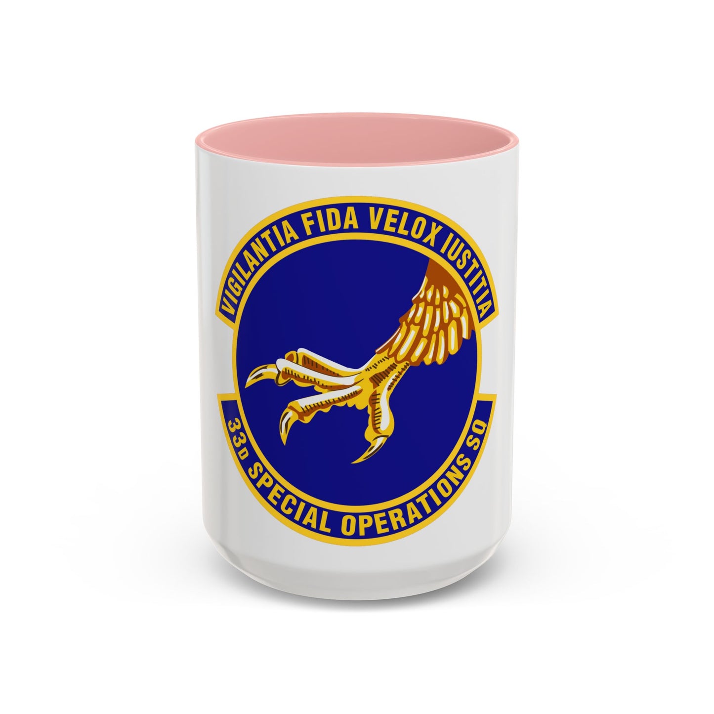 33d Special Operations Squadron (U.S. Air Force) Accent Coffee Mug