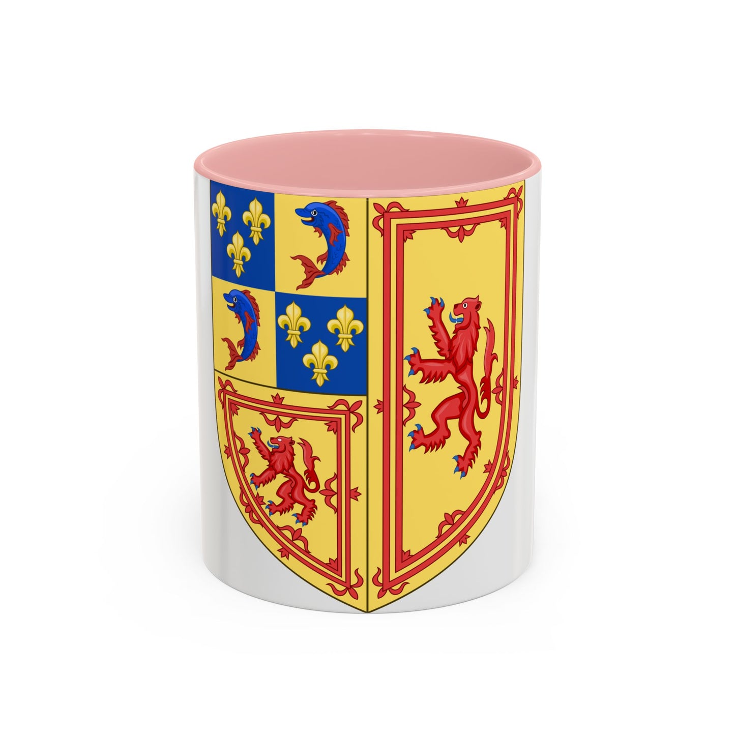 Royal Arms of the Kingdom of Scotland (1558-1559) - Accent Coffee Mug
