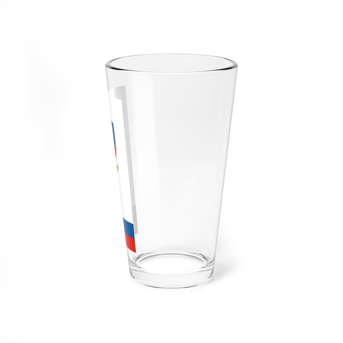 Flag of Kunadacs vertical (Hungary) Pint Glass 16oz
