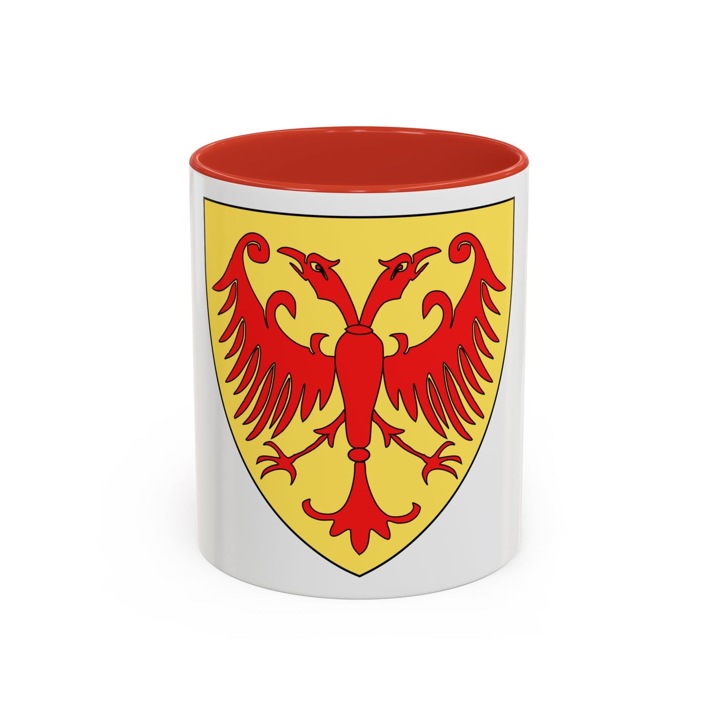 Coat of arms of the Kingdom of Serbia (medieval) - Accent Coffee Mug