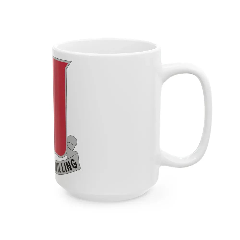 875 Engineer Battalion (U.S. Army) White Coffee Mug - Go Mug Yourself