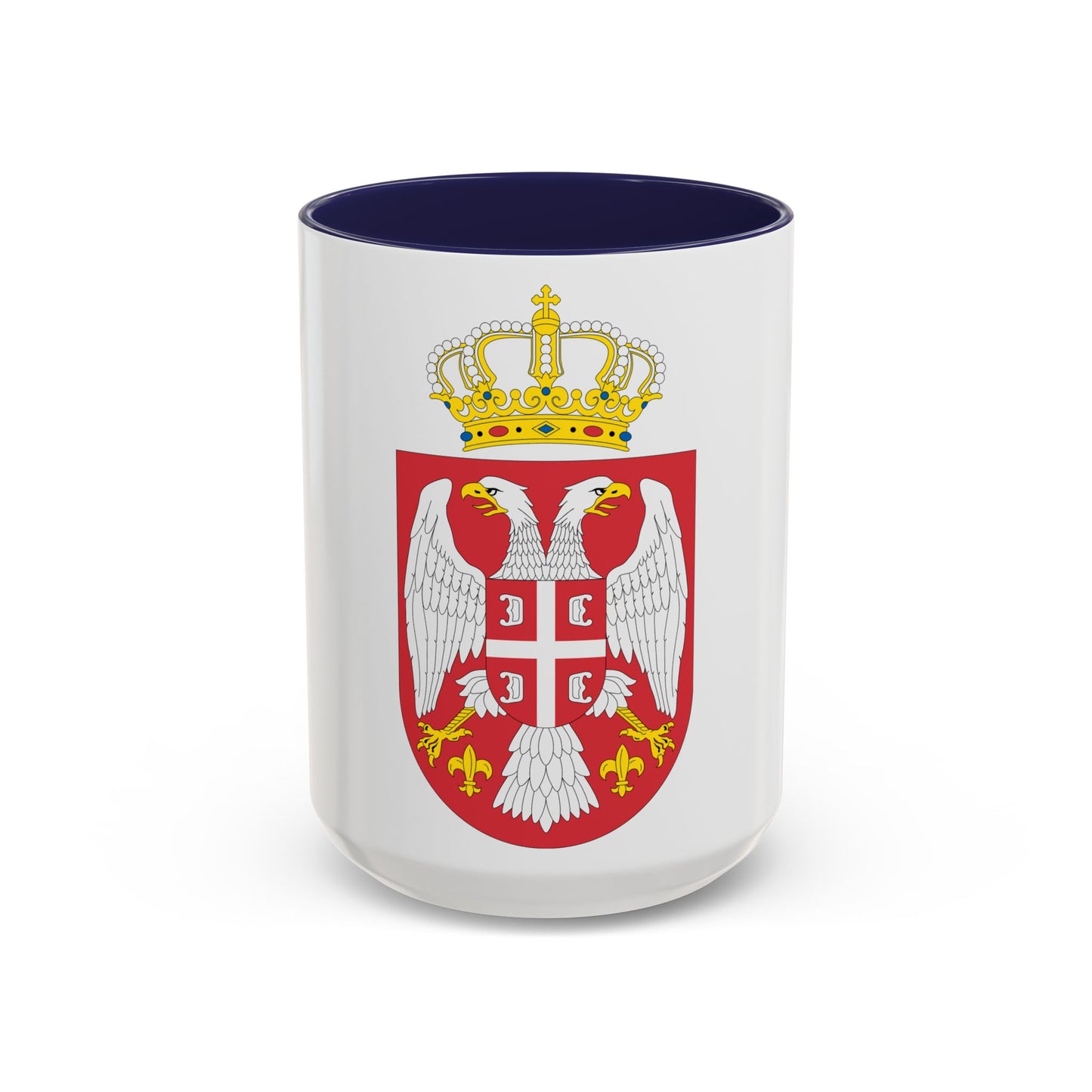 Coat of arms of Serbia small (2004 - 2010) - Accent Coffee Mug