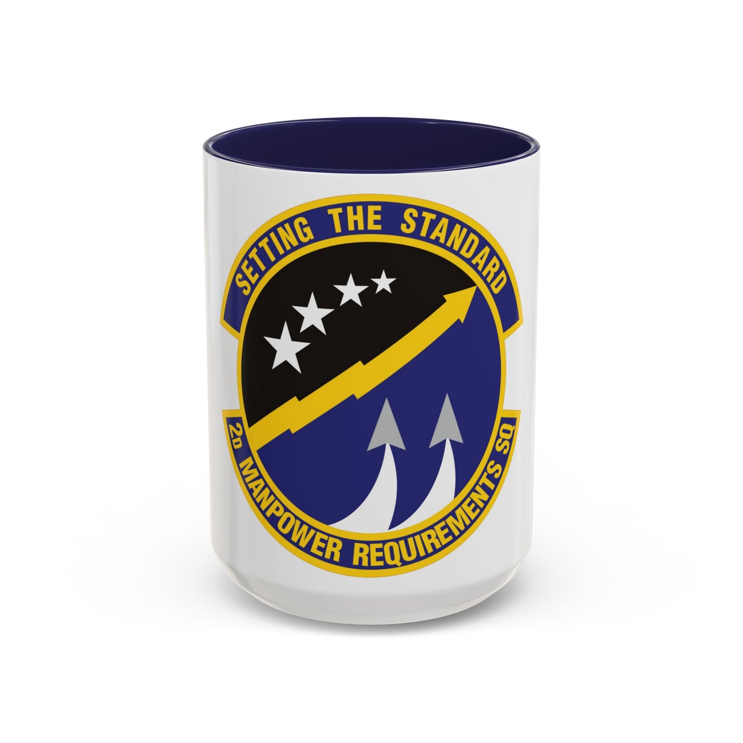 2d Manpower Requirements Squadron (U.S. Air Force) Accent Coffee Mug