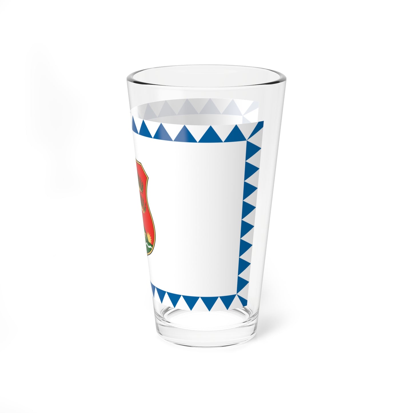 Flag of Somoskoujfalu (Hungary) Pint Glass 16oz