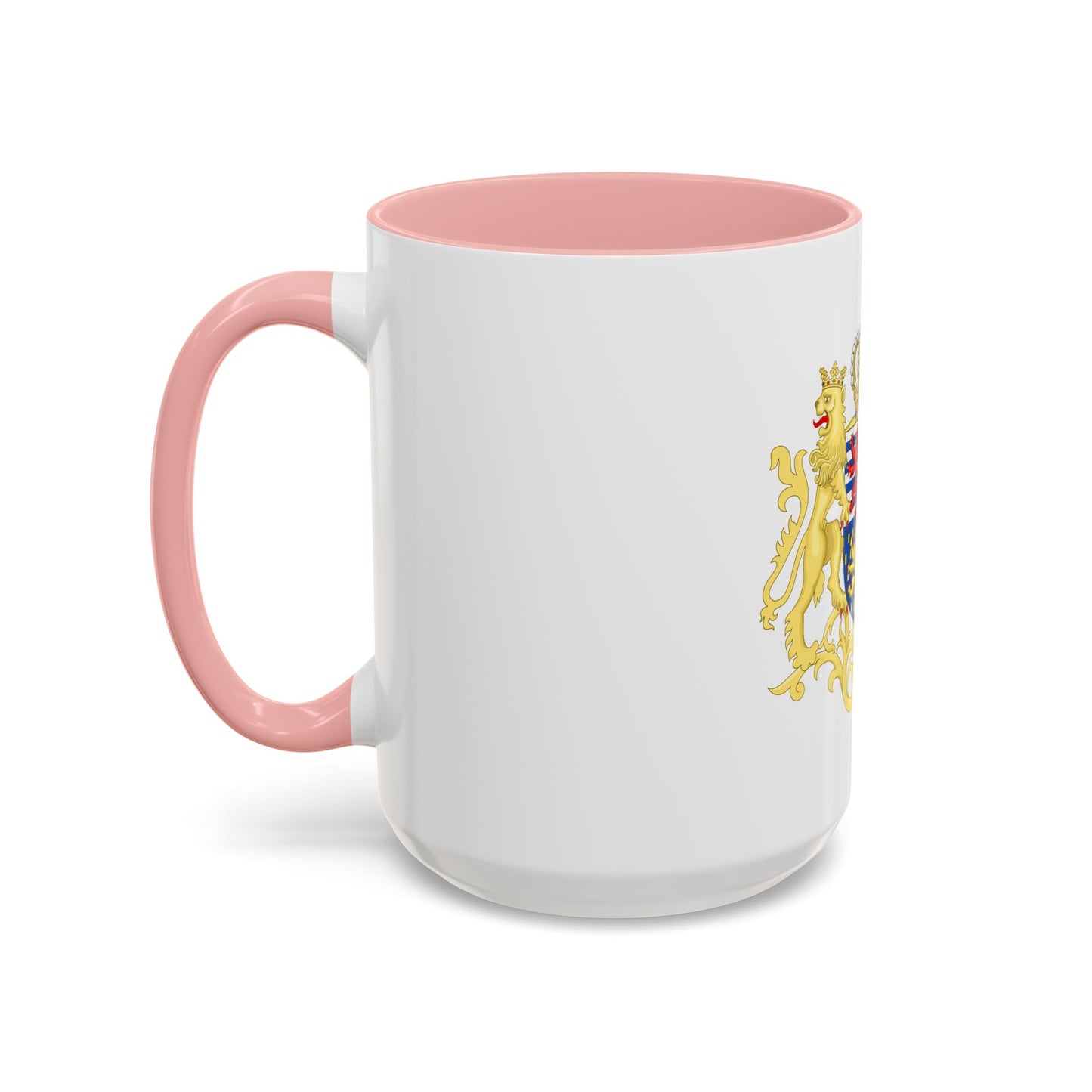 Middle coat of arms of the Grand Duke of Luxembourg (2000) - Accent Coffee Mug