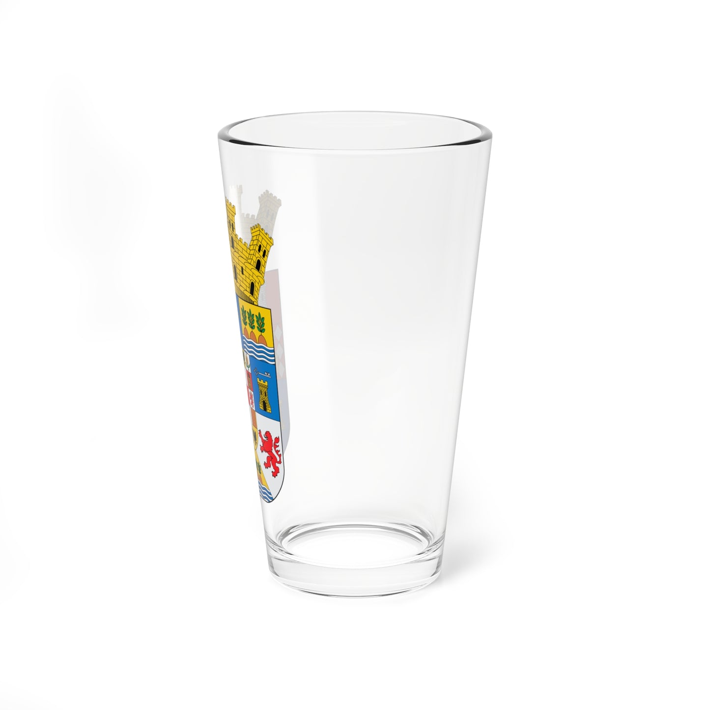 Escudo de la provincia de Almería (Spain) (Coat of Arms) Pint Glass 16oz