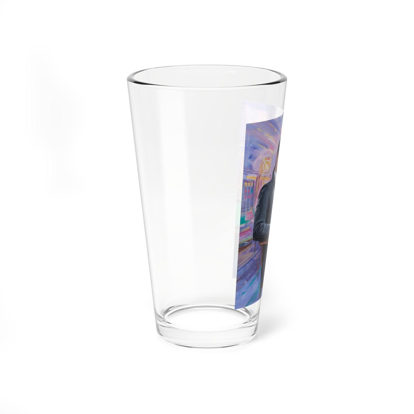 Loveswept 579 'Bad Company' Romance Paperback Book Cover (Bantam, 1992) - Pint Glass 16oz