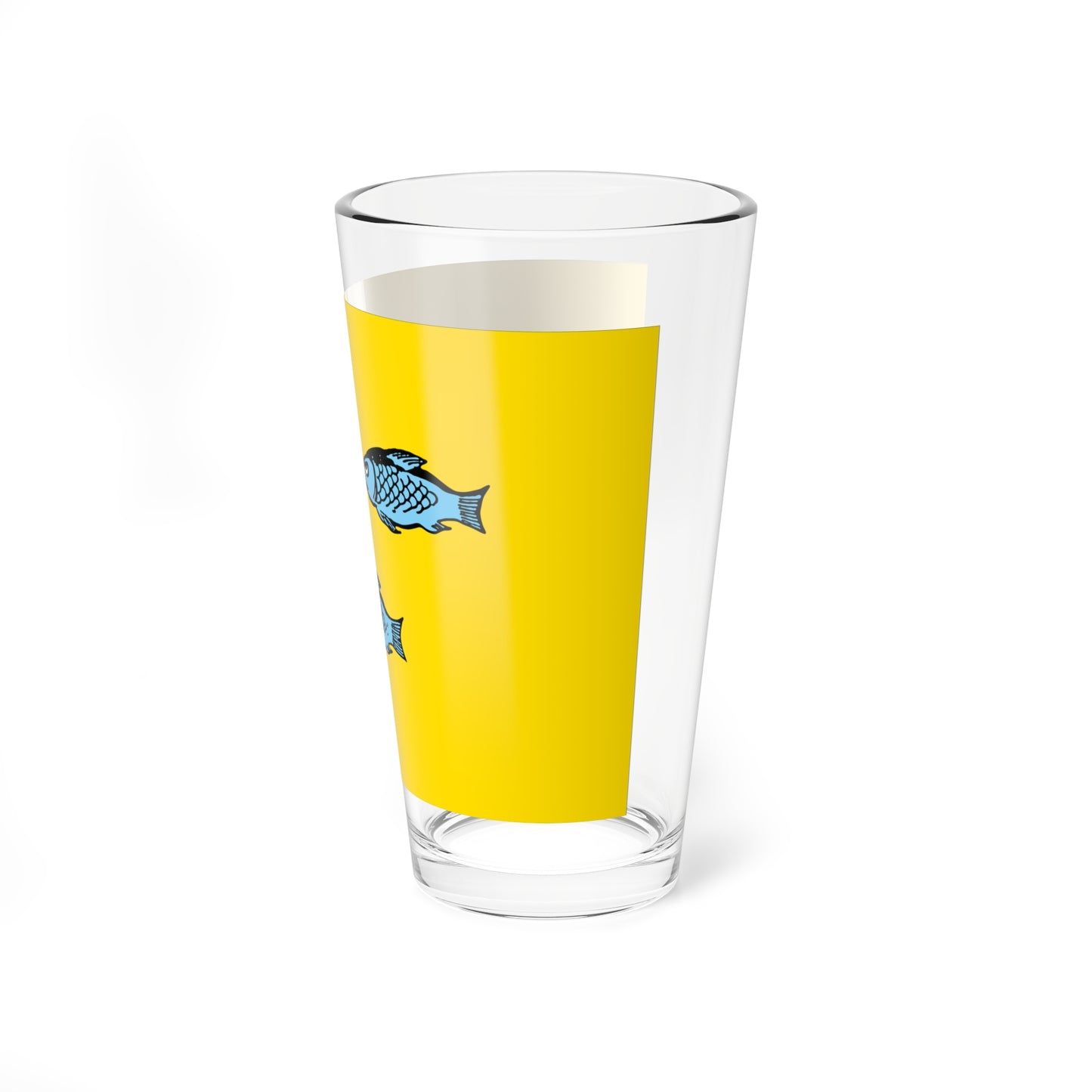 Flag of Novooskolsky rayon (Russia) Pint Glass 16oz