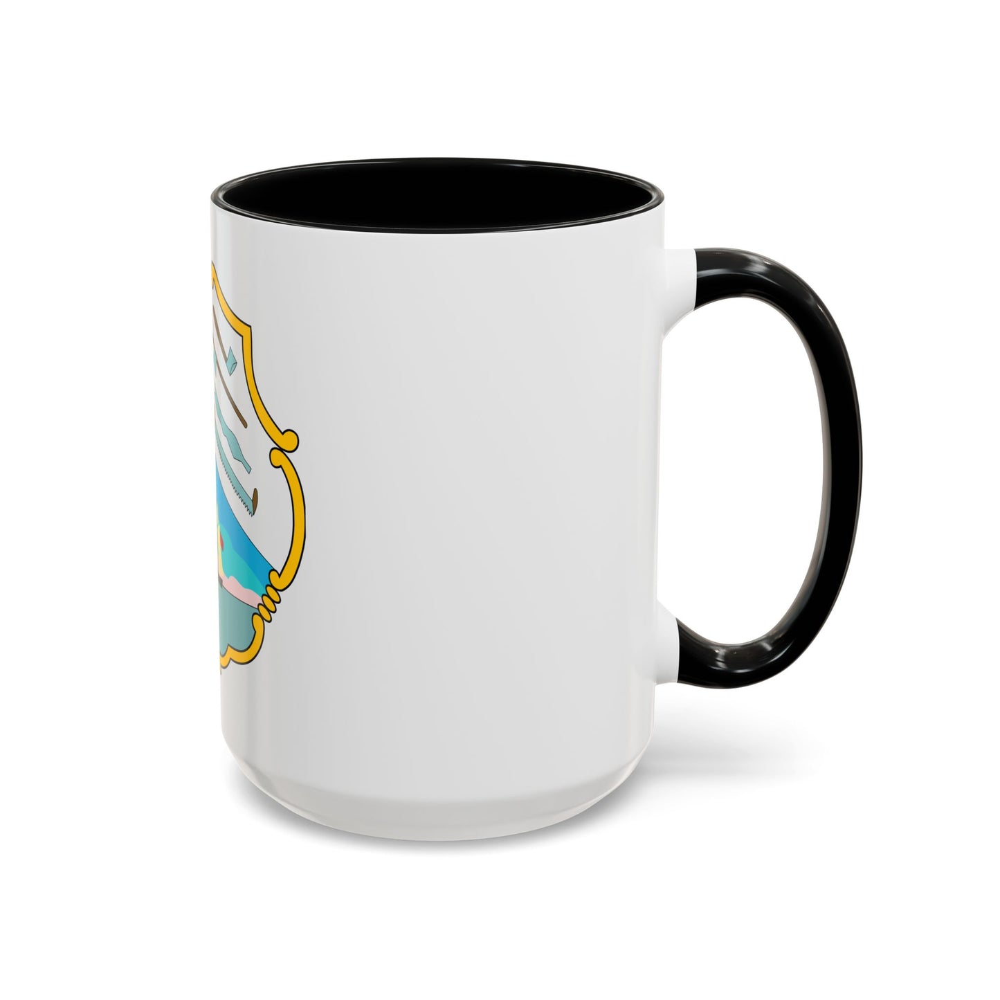 Coat of arms of British Honduras (1819-1907) - Accent Coffee Mug