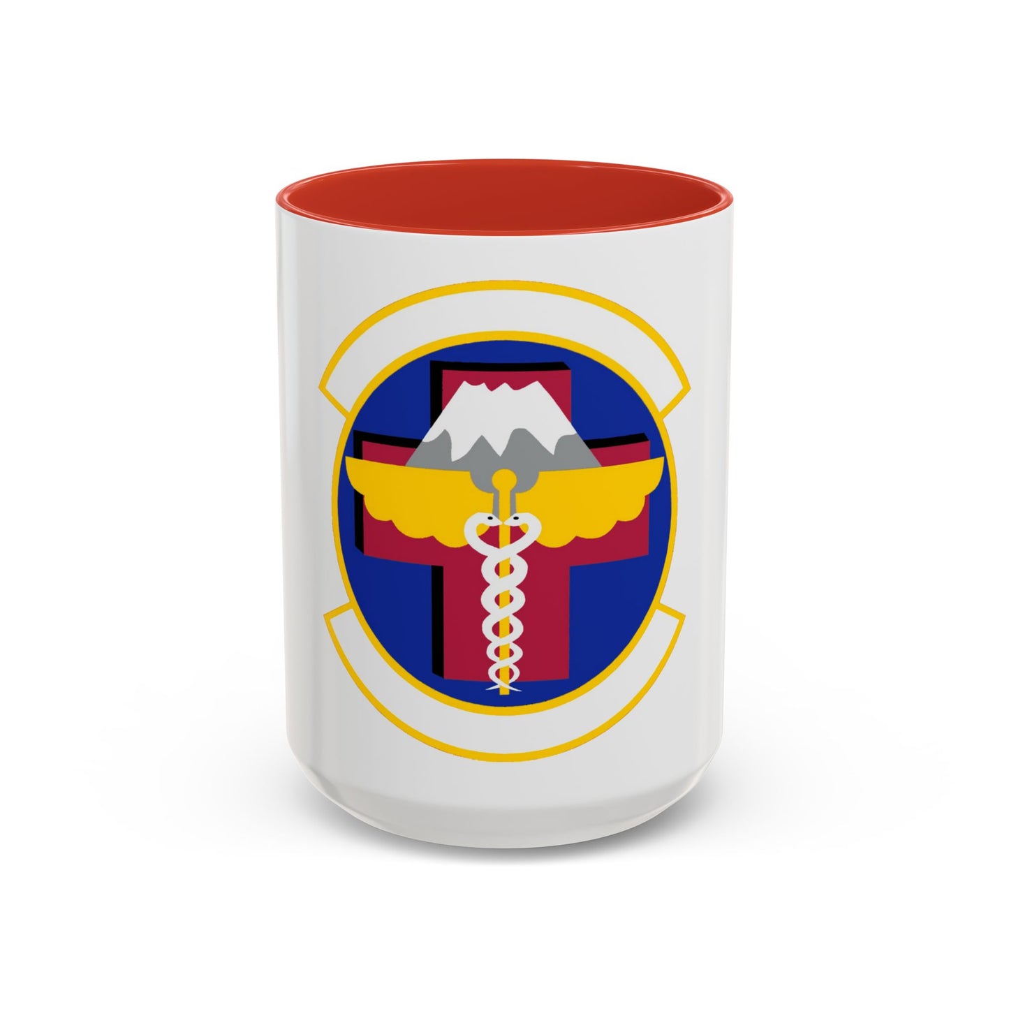 374 Healthcare Operations Squadron (U.S. Air Force) Accent Coffee Mug