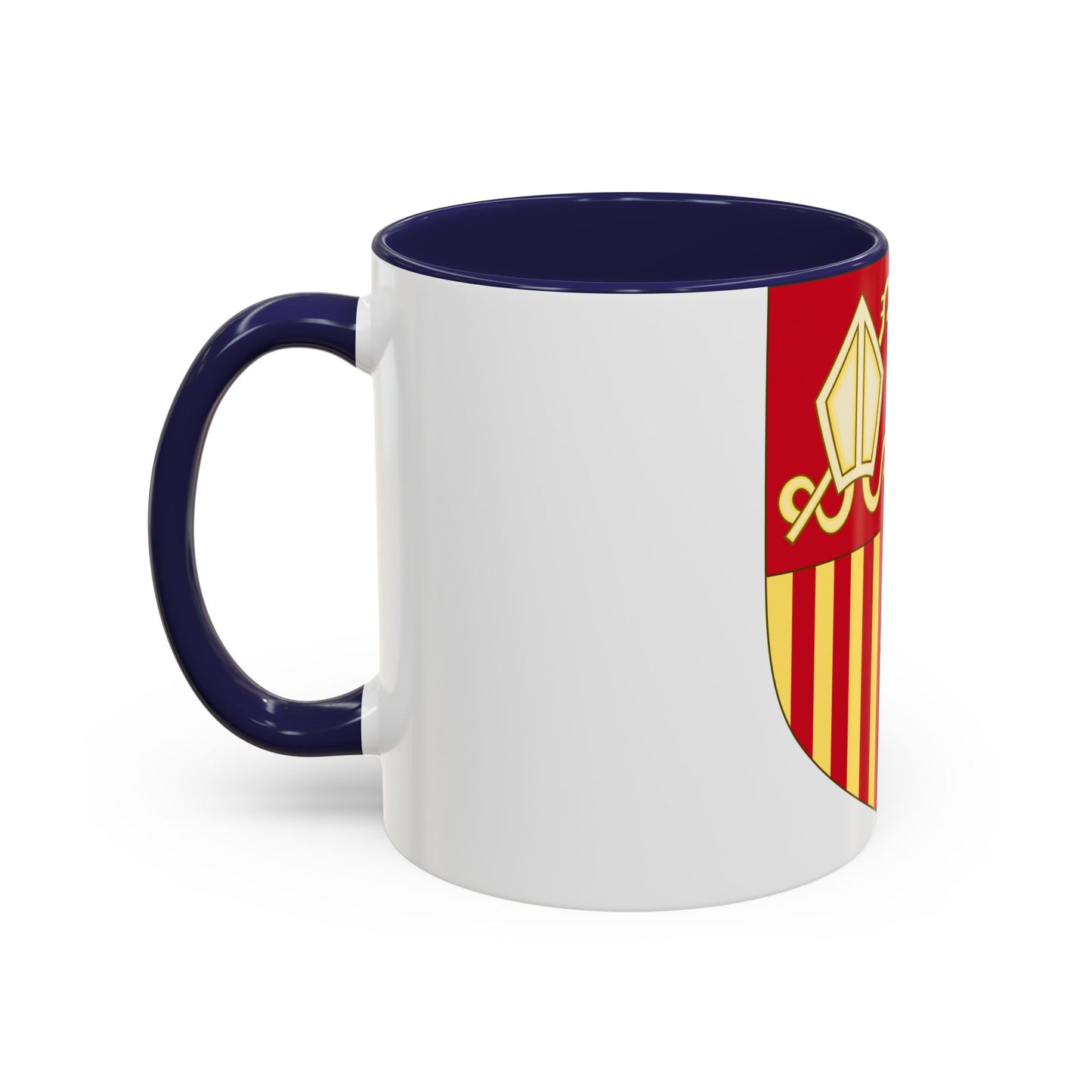 Coat of arms of Andorra (Before 16th Century) - Accent Coffee Mug