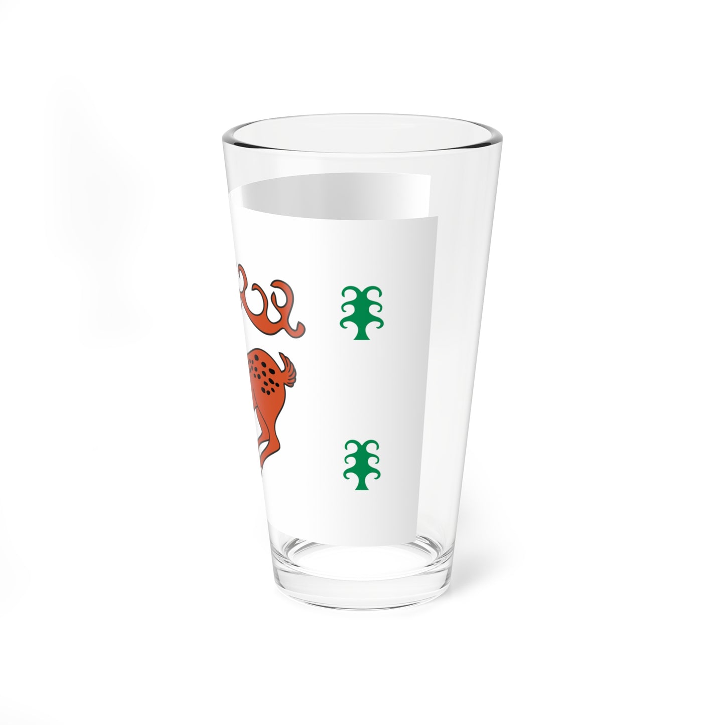 Flag of Zilairsky rayon (Russia) Pint Glass 16oz