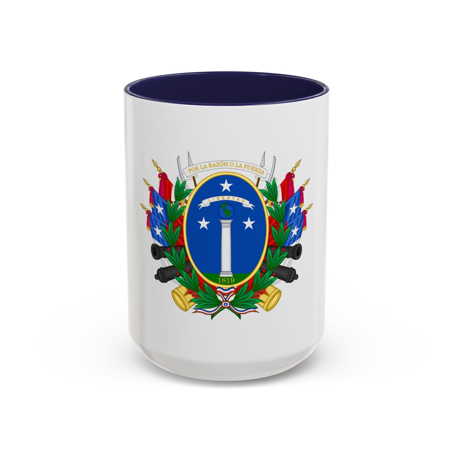 Greater Coat of Arms of Chile (1819-1834) - Accent Coffee Mug
