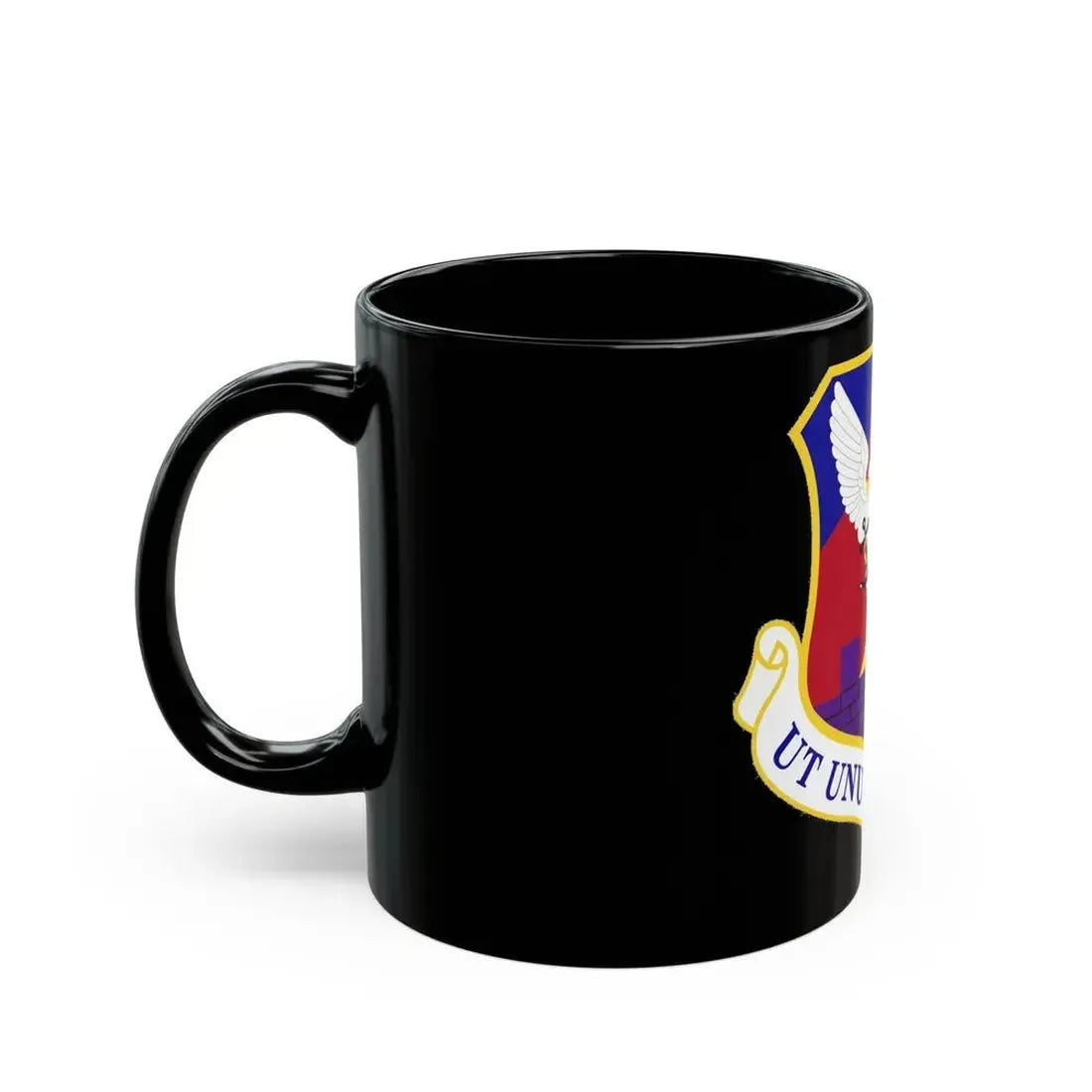 87th Air Base Wing Emblem (U.S. Air Force) Black Coffee Mug - Go Mug Yourself
