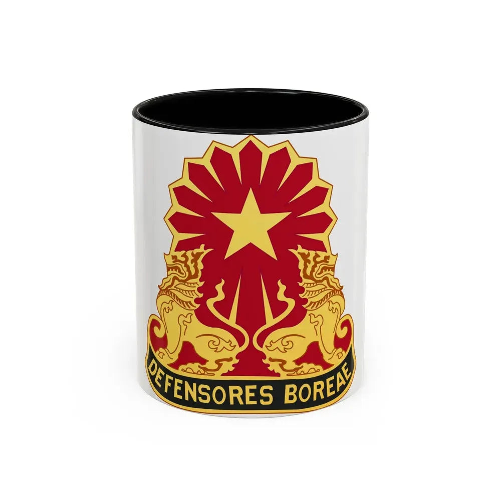 87th Air Defense Artillery Group (U.S. Army) Accent Coffee Mug 11oz Black - Go Mug Yourself