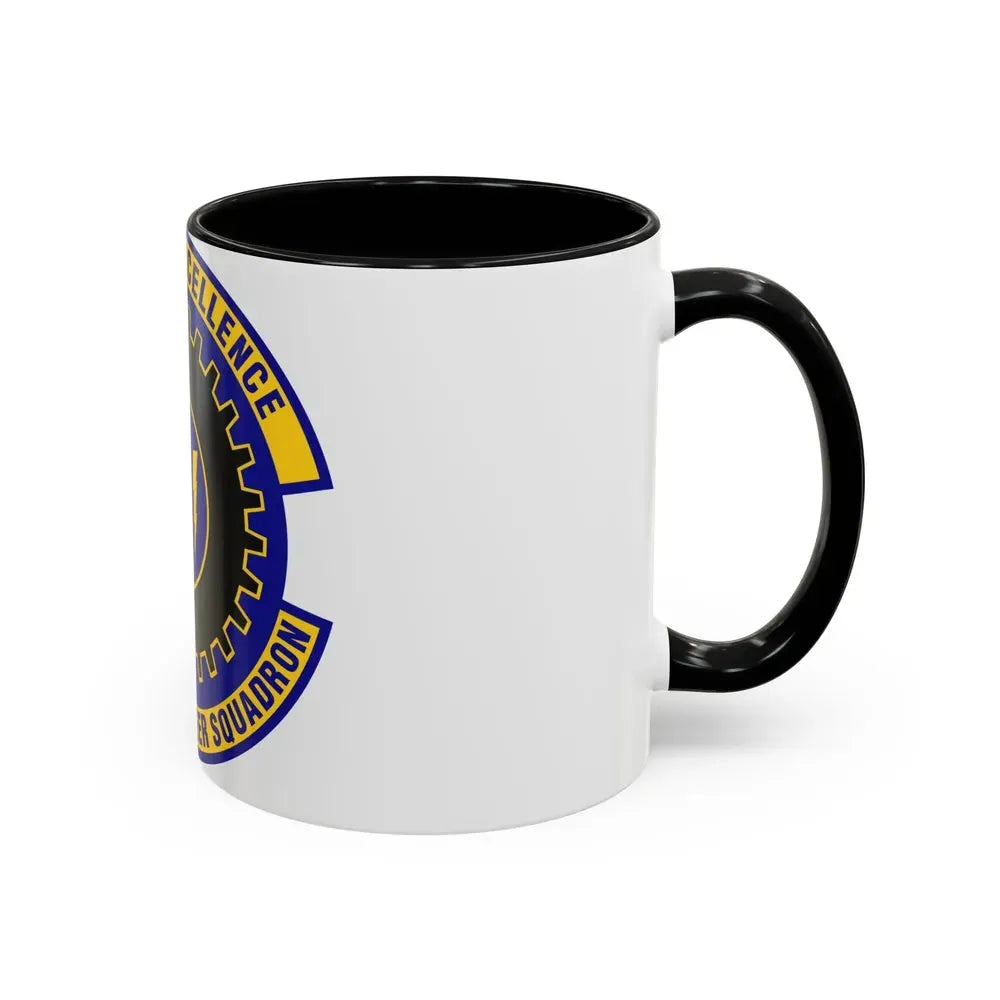 87th Civil Engineer Squadron (U.S. Air Force) Accent Coffee Mug - Go Mug Yourself