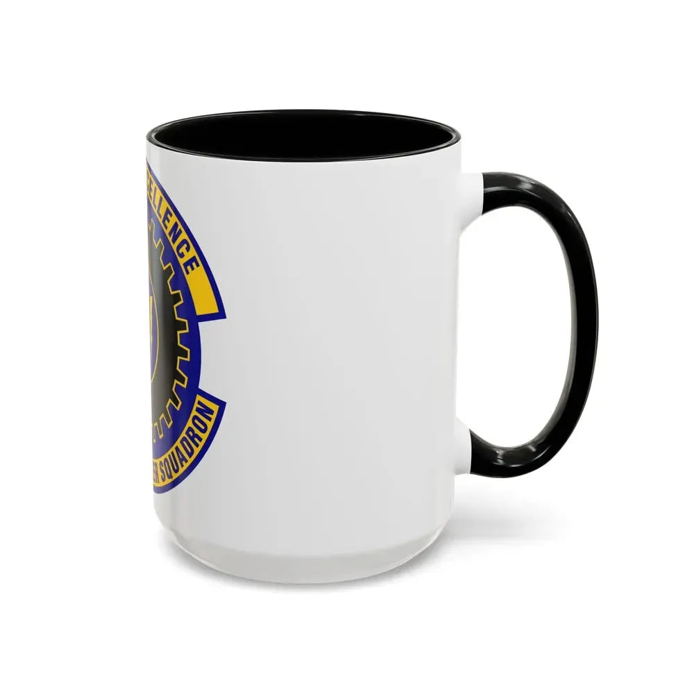 87th Civil Engineer Squadron (U.S. Air Force) Accent Coffee Mug - Go Mug Yourself