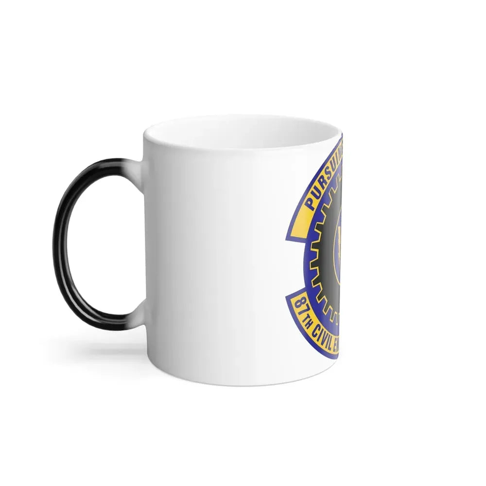 87th Civil Engineer Squadron (U.S. Air Force) Color Changing Mug - Go Mug Yourself