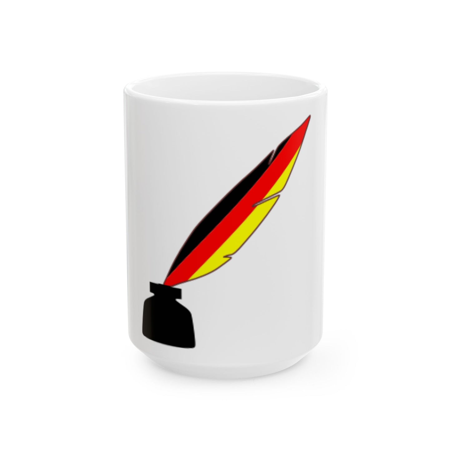 Quill and ink-DE (Germany) White Coffee Mug